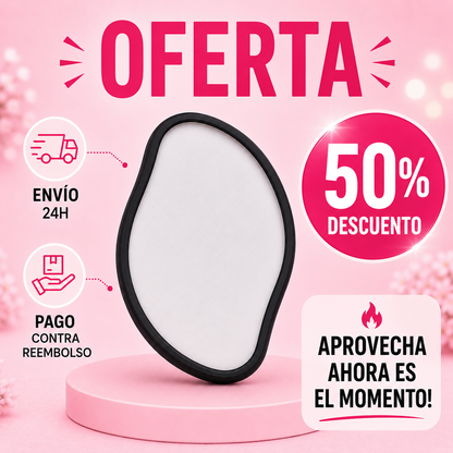 Depiladora indolora con efecto exfoliante